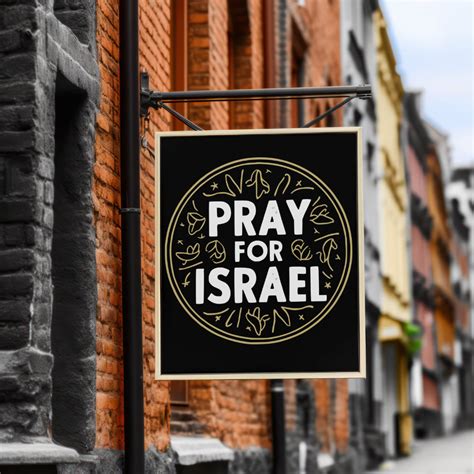 "Pray for Israel" - Show Support For Israel Graphic Download – Quick ...