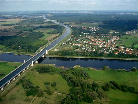 The Incredible Magdeburg Water Bridge in Germany- Charismatic Planet