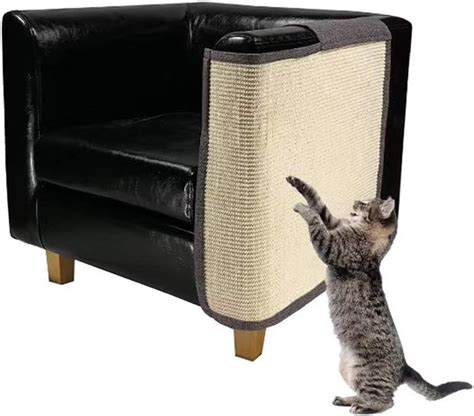 Cat Chaise Lounge Scratcher / Brown With Toy Cat Scratch Board I Scratch Bed Sofa Ready Stocks ...