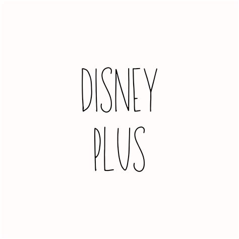 App Icon Png Black Disney Plus Logo