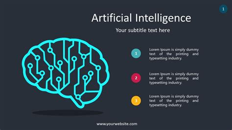 Free Artificial Intelligence Slides Powerpoint Template - DesignHooks