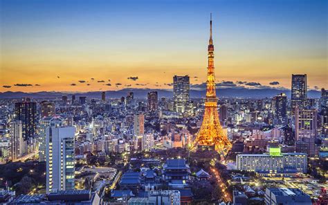 Tokyo Attractions Mac Wallpaper Download | AllMacWallpaper