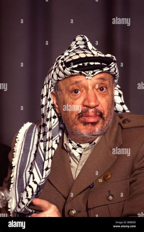 Palestine Liberation Organization Chairman Yasser Arafat (1929-2004 ...