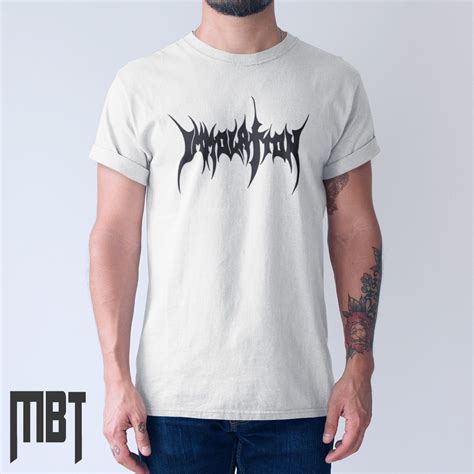 Immolation Band T-Shirt, Immolation Logo Tee-Shirt, Death Metal Merch – Metal Merch T-Shirts ...