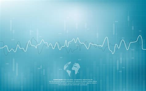 Trading background with steeply curved charts. 2713663 Vector Art at Vecteezy