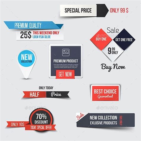 Collection of Sale Discount Styled Banners | Discount banner, Graphic ...