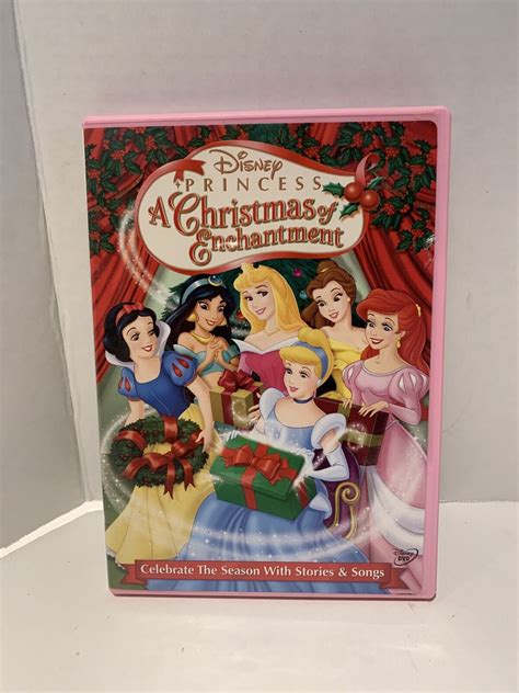 Disney Princess - A Christmas of Enchantment (DVD, 2005) with Insert 786936296150 | eBay