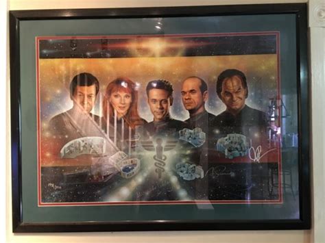 Star Trek - The Five Doctors (framed lithograph/poster from Lightspeed) (CofA) | eBay