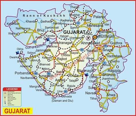 GUJARAT | Map of India Tourist Map of India Map of Arunachal… | Flickr