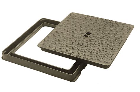 HYDRAULIC manhole cover - Square - B125 class | Saint-Gobain PAM ...