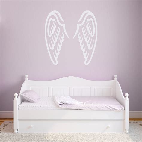 Angel Wings Wall Decal | Angel Wings Wall Sticker | Wallums