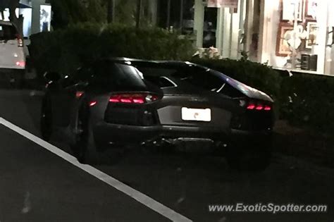 Lamborghini Aventador spotted in Sarasota, Florida on 06/25/2016