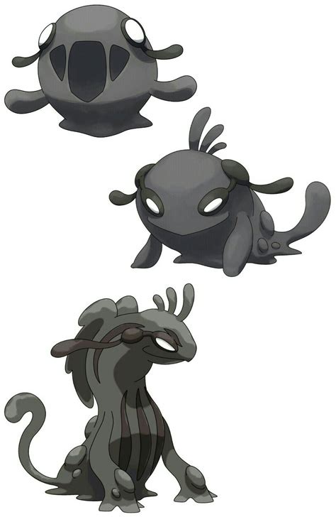 Fakemon: Tarkid (Poison/Dark), Bitumini (Poison/Dark) and Amphalt (Poison/Dark). | Pokémon ...