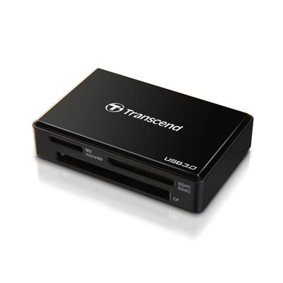 Transcend Also Delivers a Memory Card Reader