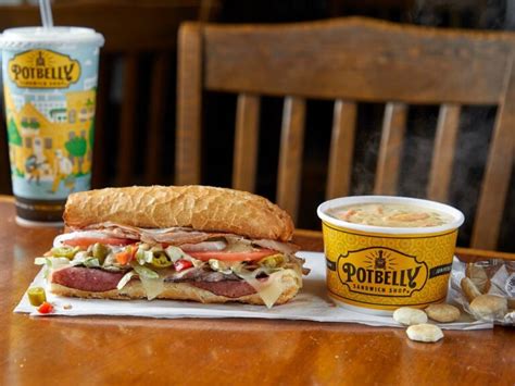 Potbelly Sandwich Menu - Menu Food Price