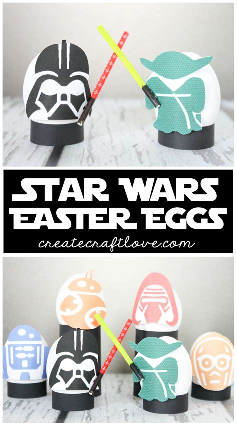 Star Wars Easter Eggs - Create Craft Love