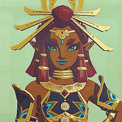 #ZELDADAILY | GERUDO CHIEF RIJU Legend of Zelda: Tears of the...