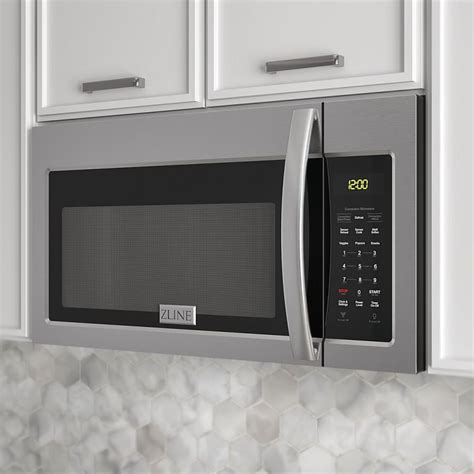 ZLINE Over the Range Microwave Oven in Stainless Steel, MWO-OTR-30 | Farmhouse Kitchen and Bath