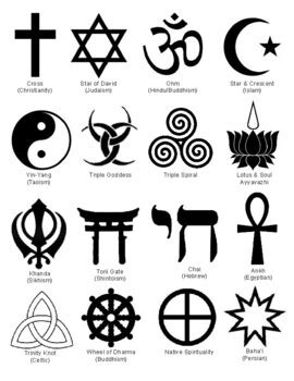 Cultural Symbols Reference Sheet by Visual Arts Emporium | TPT