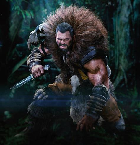 Kraven The Hunter from Spider-Man 2 V1 (2023) by TytorTheBarbarian on DeviantArt