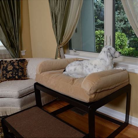 The Savvy Pet Lacey's Lookout Medium Black Pet Window Seat Honey Bolster Couch ** You can get ...