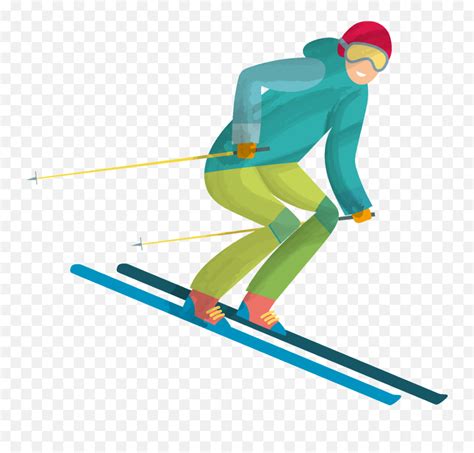 Ski Clipart - Person Skiing Clipart Transparent Emoji,Skiing Emoji - free transparent emoji ...