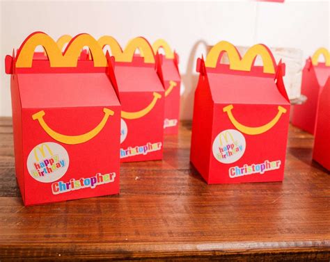 McDonalds Happy Meal Box SVG file - Digital Download – CelebrationWarehouse