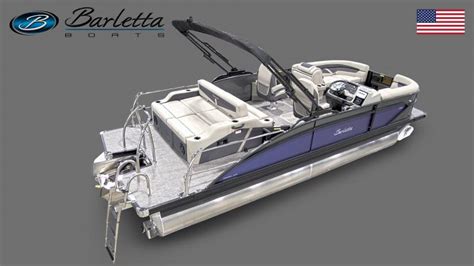 2023 Barletta Pontoon Boats Cabrio 22UC Tri-Toon Pontoon Boat | Family Marine | Large Pontoon ...