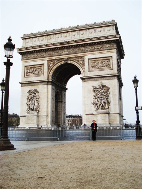 Arches Of France - Arc De Triomphe Free Stock Photo - Public Domain Pictures