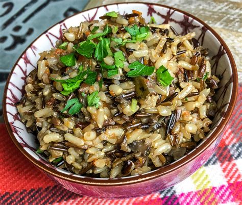 Instant Pot Pressure Cooker Wild Rice Pilaf