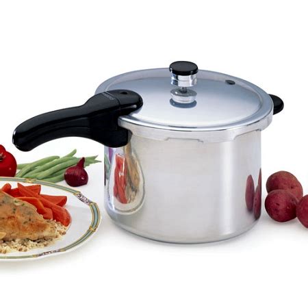 Presto 6 quart Stainless Steel Pressure Cooker - Mayflower Trading Company