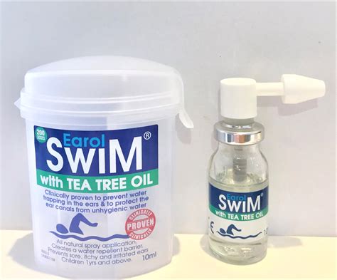 Earol Swim Tea Tree and Olive Oil Spray - Ear Cleaning Clinic