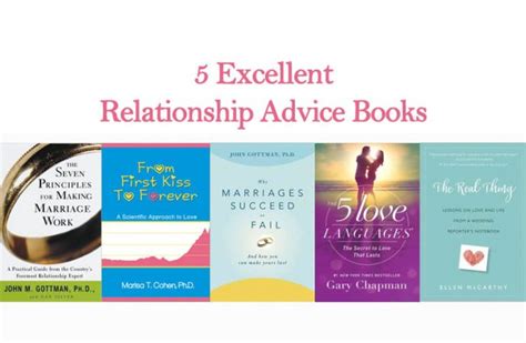 5 Excellent Relationship Advice Books - BOOKGLOW