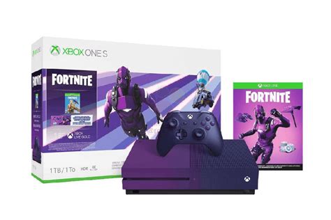 Special Fortnite purple Xbox One S leaked