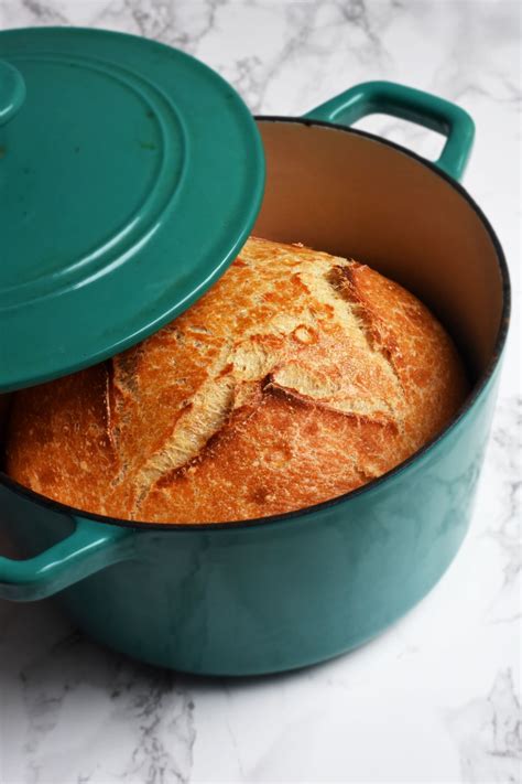 Classic French Boule Bread in Dutch-Oven - Pardon Your French