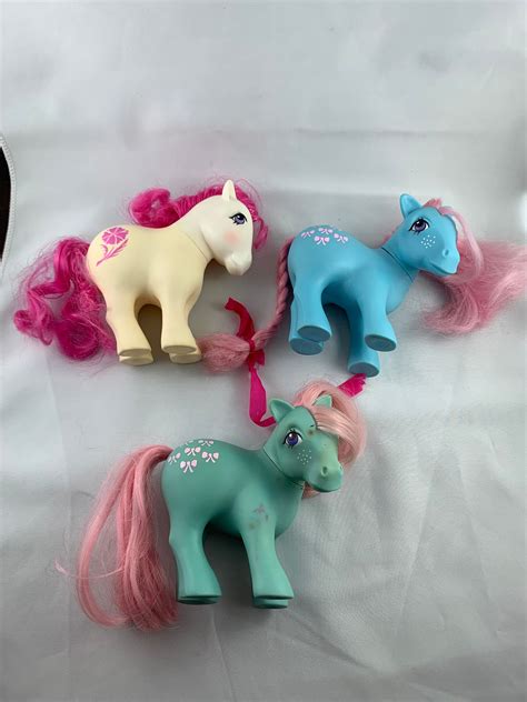 Vintage My Little Pony Figures - Etsy