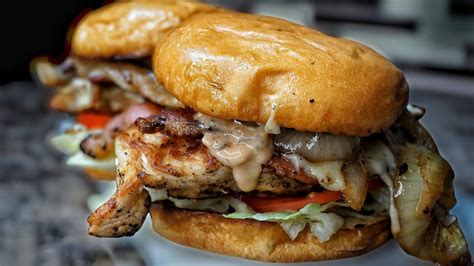 The BEST Grilled Chicken Sandwich EVER Recipe | Ray Mack's Kitchen and ...