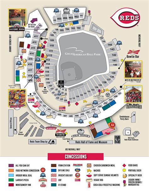 Great American Ballpark Map | Gadgets 2018