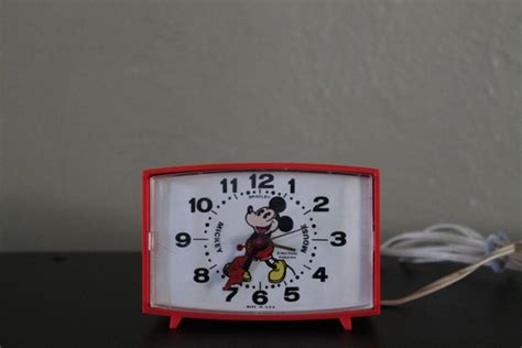 Vintage 1970's Mickey Mouse Alarm clock Price by GiftedEnrichment