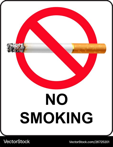 No Smoking Cigarettes Poster