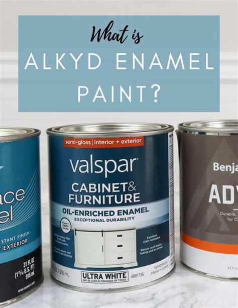 What is Alkyd Enamel Paint and What is it used for?