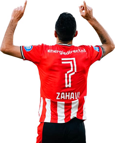 Eran Zahavi PSV Eindhoven football render - FootyRenders