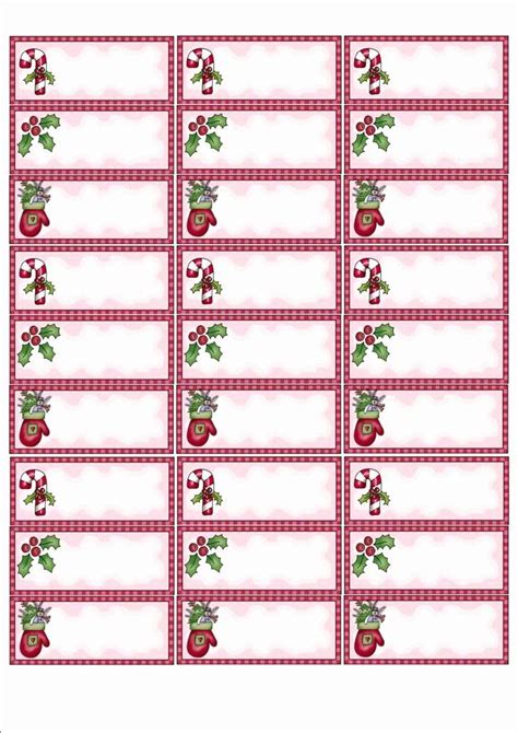 Christmas Address Labels Template Web Simple Christmas Tree Address Label 2.625 X 1 Holiday Gift ...