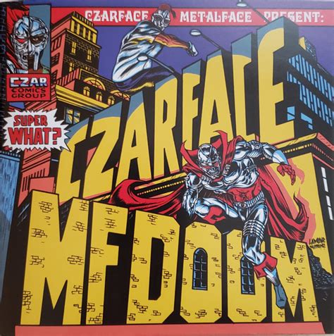 Czarface, MF Doom – Super What? (2021, Blue Sunburst, Comic Book , Vinyl) - Discogs