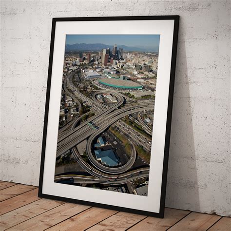 Los Angeles Skyline Aerial Photo Poster by Sterling Davis Photo ...