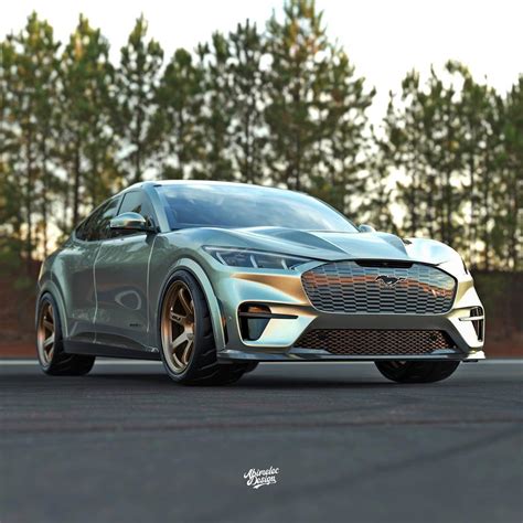 Ford Mustang Mach-E GT "Shorty" Goes for the Custom Look - autoevolution