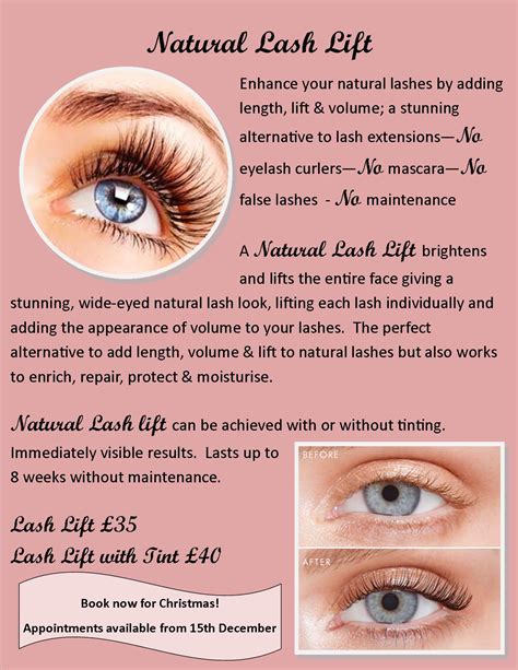 Natural Lash Lift | Natural Touch Therapy | Blackburn, Lancashire