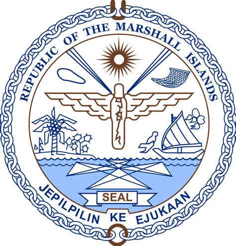 Seal of the Marshall Islands - Список государственных гербов — Википедия | Islas marshall ...