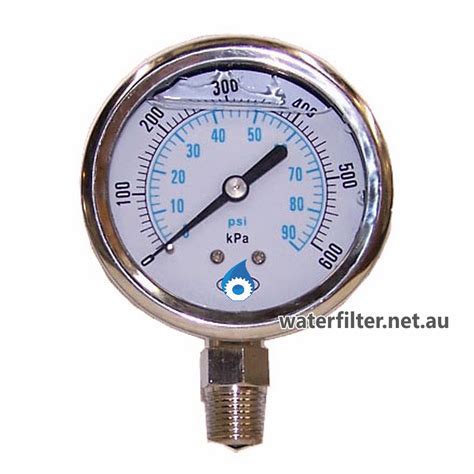 Stainless Steel Water Pressure Gauge | MDC Water Pty Ltd