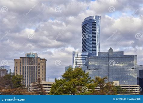 Buckhead Skyline, Atlanta, Georgia Editorial Photo | CartoonDealer.com ...